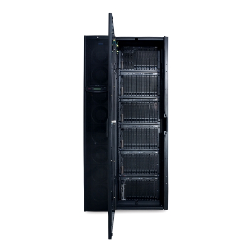 InRow SC System 1 InRow SC, 1 NetShelter SX Rack 600mm, and Rear Containment