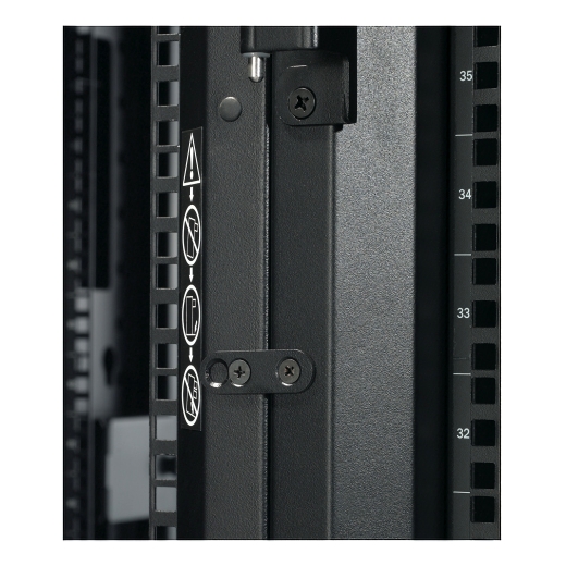 NetShelter SX 42U 600mm Wide x 1070mm Deep Enclosure with Sides and Front rails resessed 3