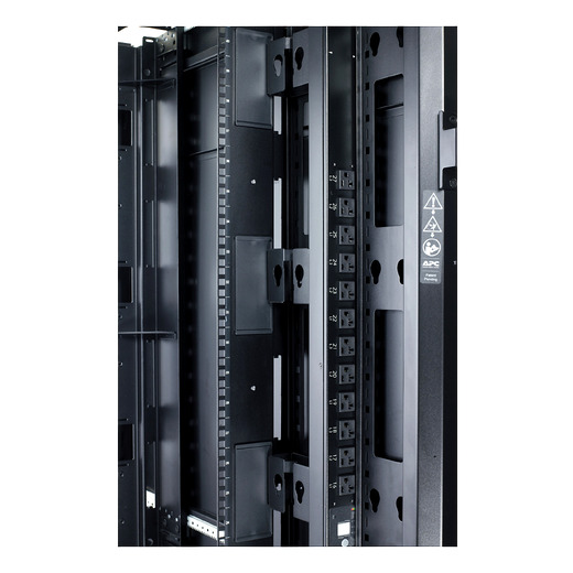 APC NetShelter Cable Management, Vertical Cable Manager, Containment Brackets, for NetShelter SX, SV, and VX Racks, 80 x 112 x 45 mm