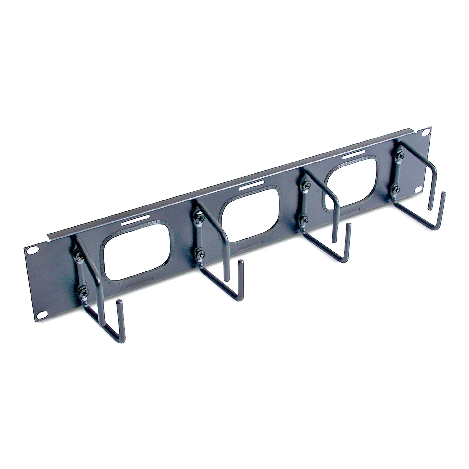 Horizontal Cable Organizer 2U w/pass through holes - AR8428 | APC USA