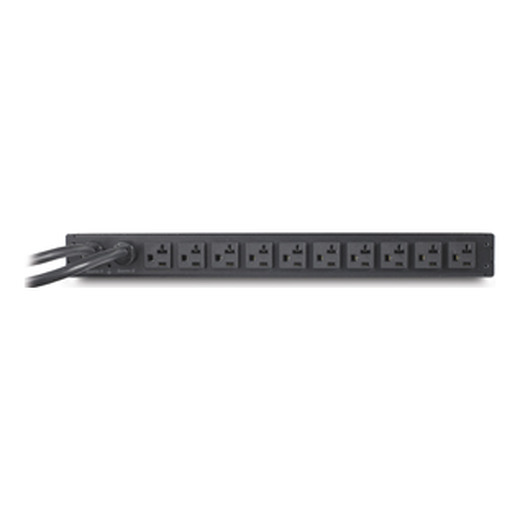 RACK ATS, 120V, 20A, L5-20 IN, (10) 5-20R OUT