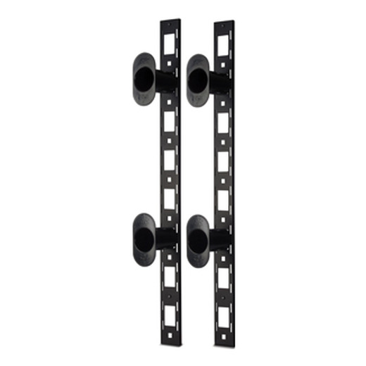 APC NetShelter Cable Management, Vertical Cable Manager, Fiber Organizer, Black, 86 x 766 x 106 mm