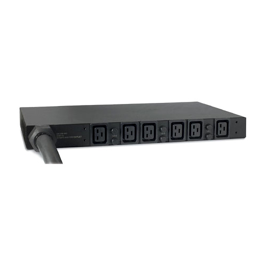 Rack PDU, Basic, 1U, 22kW, 400V, (6) C19