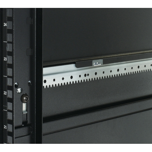 NetShelter SX 42U 600mm Wide x 1070mm Deep Enclosure with Sides and Front rails resessed 3