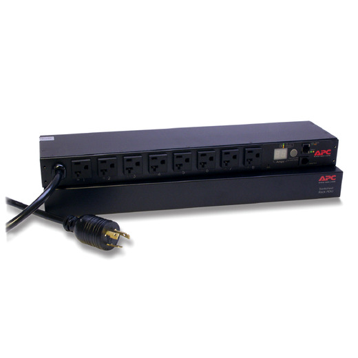 Rack PDU, Switched, 1U, 20A, 120V, (8)5-20