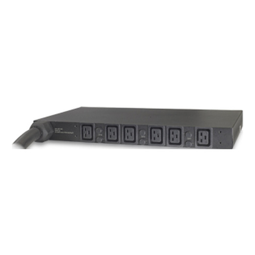 Rack PDU, Basic, 1U, 14.4kW, 208V, (6) C19
