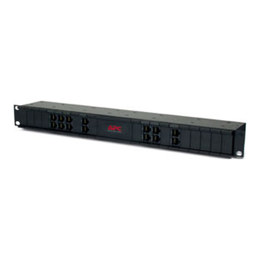APC 24 position chassis for replaceable data line surge protection modules, 19" rackmount, 1U