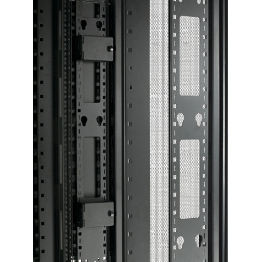 NetShelter SX 42U 600mm Wide x 1070mm Deep Enclosure with Sides and Front rails resessed 3