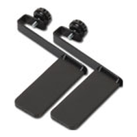 APC NetShelter Cable Management, Cable Ladder Attachment Kit, for Data Cable Partitions, Black