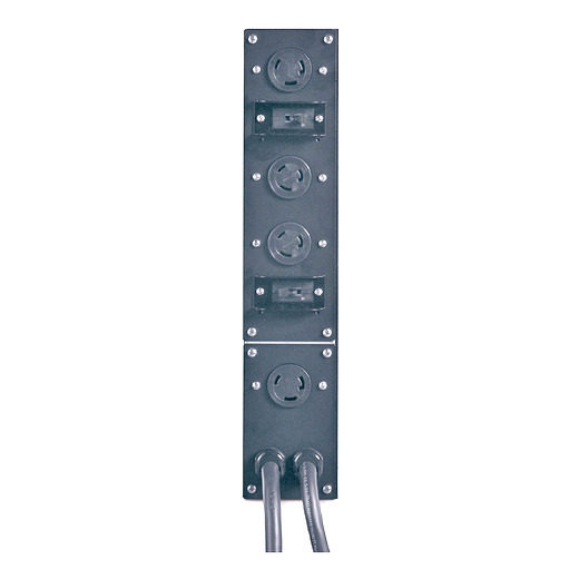 APC Service Bypass Panel- 200/208/240V; 50A; MBB; L6-30P/HW input; (1) L6-30R (2) L6-20R output