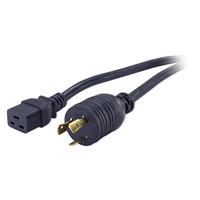 Power Cord, C19 to L6-20P, 3.7m