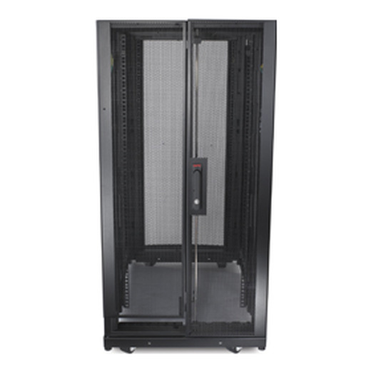 APC NetShelter SX, Server Rack Enclosure, 24U, Shock Packaging, 1250 lbs, Black, 1200H x 600W x 1070D mm