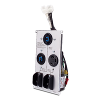 APC Symmetra RM and LX 208/240V Backplate Kit w/(2) L6-20R & (1) L6-30R