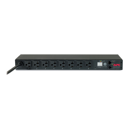 Rack PDU, Metered, 1U, 20A, 120V, (8) 5-20