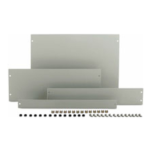 Airflow Management Blanking Panel Kit (1U, 2U, 4U, 8U) Beige Front Left