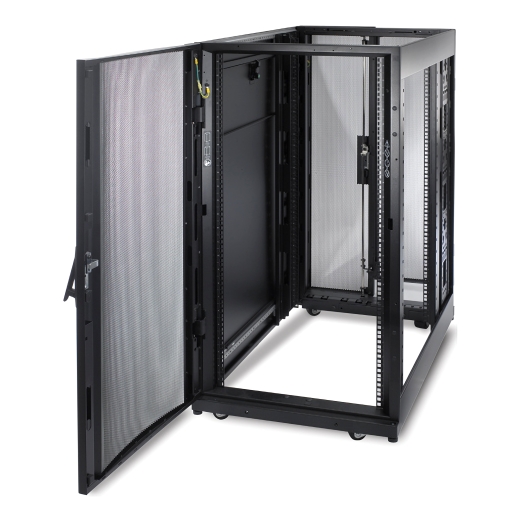 APC NetShelter SX, Server Rack Enclosure, 24U, Black, 1198.5H x 600W x 1070D mm