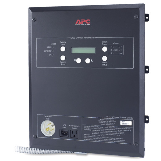 APC Universal Transfer Switch 6-Circuit 120V