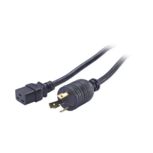 Power Cord, C19 to L6-30P, 2.4m