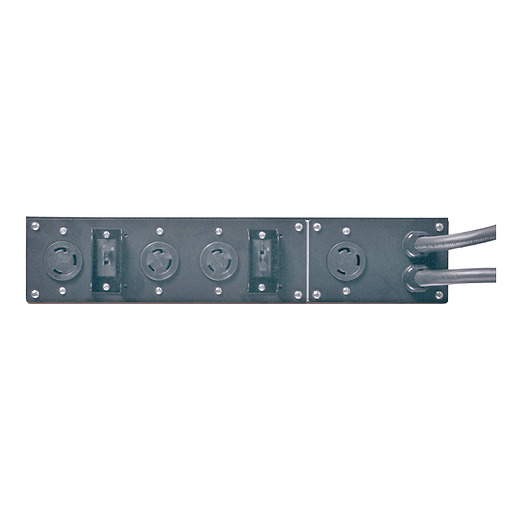 APC Service Bypass Panel- 200/208/240V; 50A; MBB; L6-30P/HW input; (1) L6-30R (2) L6-20R output