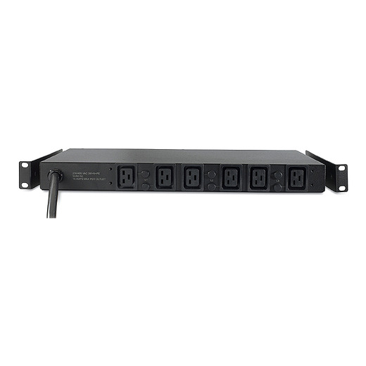 Rack PDU, Basic, 1U, 14.4kW, 208V, (6) C19