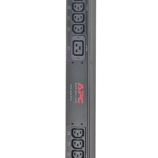 Rack PDU,Basic,Zero U,12.5kW,208V,(30)C13,(6)C19;3' Cord