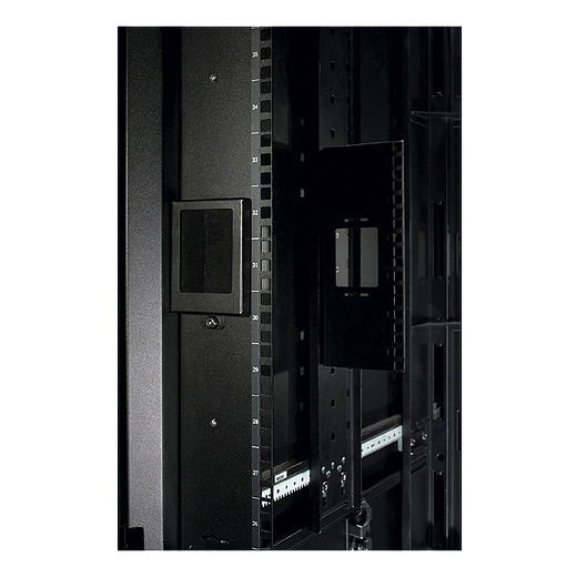 APC NetShelter Cable Management, Mounting Rail Brush Strips, Set of 6, for NetShelter SX 750 mm Wide, Black, 76 x 114 x 13 mm