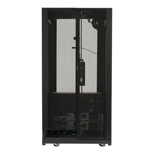 Ecostruxure Micro Data Center, with 24U SX rack, 3kVA, 120V, 60 Hz, pre assembled, 1199H x 600W x 1070D mm