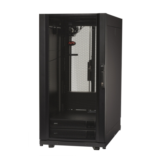 Ecostruxure Micro Data Center, with 24U SX rack, 3kVA, 120V, 60 Hz, pre assembled, 1199H x 600W x 1070D mm