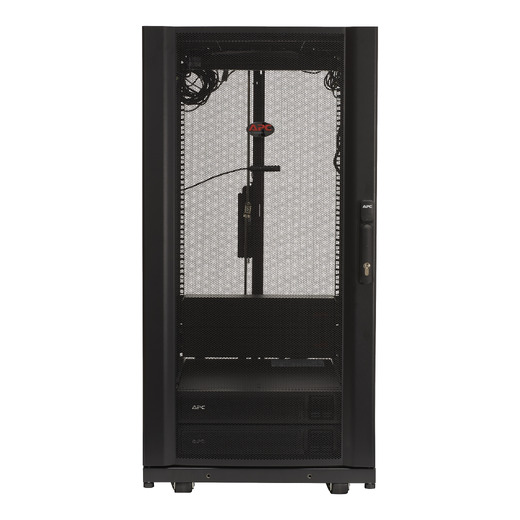 Ecostruxure Micro Data Center, with 24U SX rack, 3kVA, 120V, 60 Hz, pre assembled, 1199H x 600W x 1070D mm