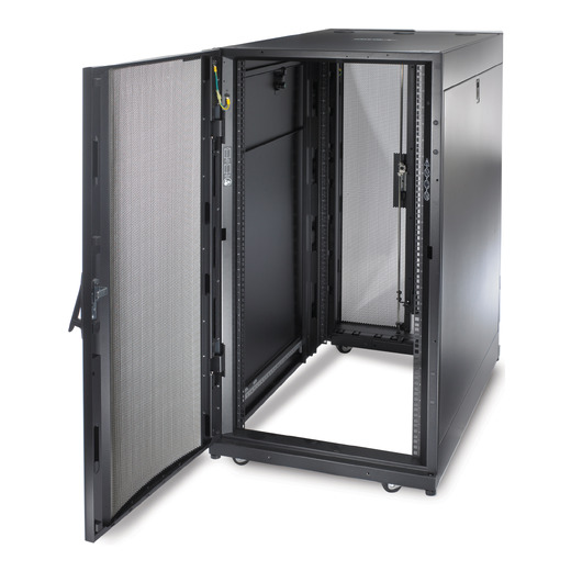 APC NetShelter SX, Server Rack Enclosure, 24U, Black, 1198.5H x 600W x 1070D mm