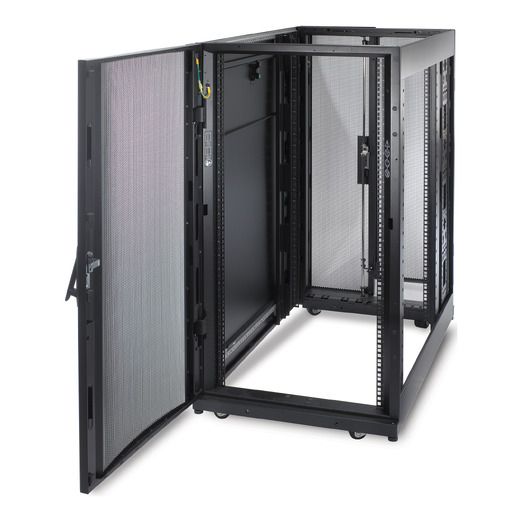 APC NetShelter SX, Server Rack Enclosure, 24U, Black, 1198.5H x 600W x 1070D mm
