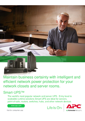 Smart-UPS Brochure LCD 230V (SMT/SMX)