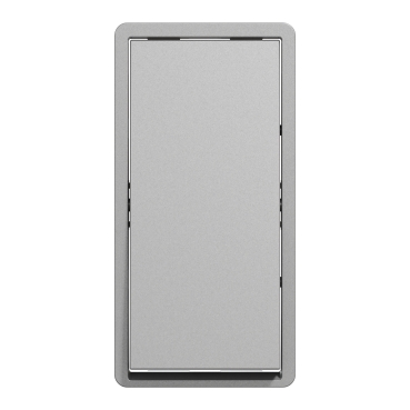SQR16101GY - Rocker, X Series, for switch, gray, matte finish 