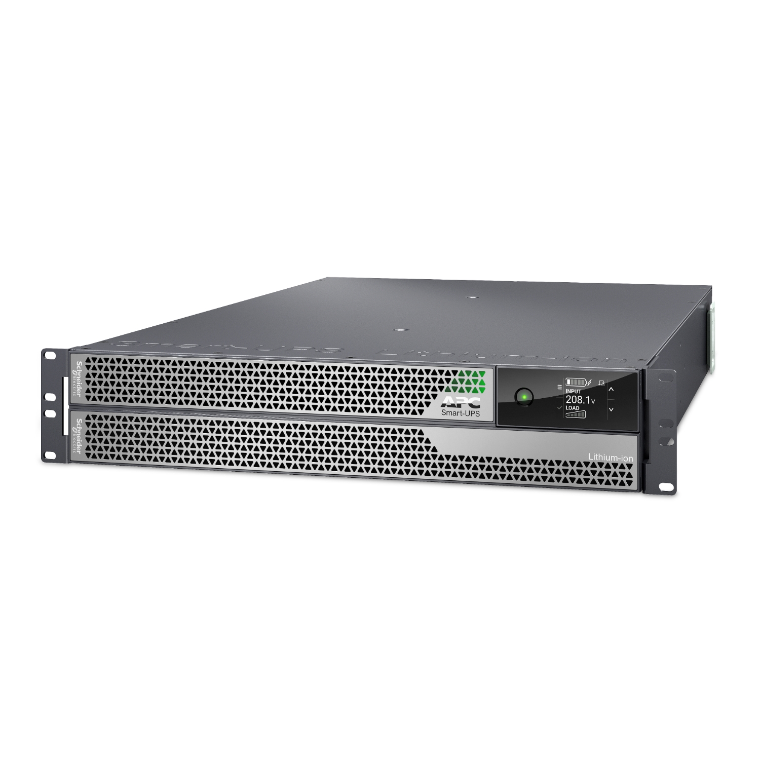 APC Smart-UPS Ultra On-Line, 5000VA, Lithium-ion, Rack/Tower 2U, 230V, Hardwired 3-Wire Output, Network Card, Extended runtime, W/rail kit