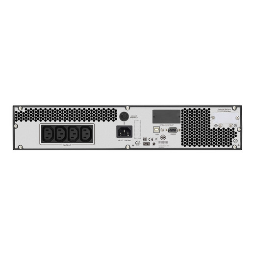 Easy Ups 1 Ph On Line 1000va Rackmount 2u 230v 4x Iec C13 Outlets