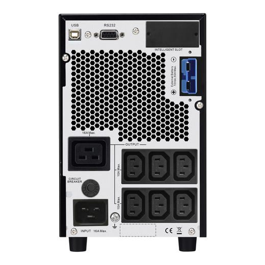 APC Smart-UPS C, Line Interactive, 3kVA, Tower, 230V, 8x IEC C13+1x IEC C19  outlets, USB and Serial communication, AVR, Graphic LCD