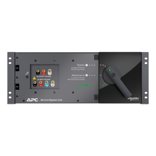 APC Service Bypass Unit for SRYL, 200/208/230/240V, 125A, MBB, Hardwire Input/Output