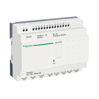  SR2E201BD SR2E201BD 12DI+8 relejnih, 24V DC programibilni relej Zelio Logic Kompaktni progr. kontroler Zelio Logic, 20 I O, 24 V DC sat bez displeja. tip proizvoda ili komponente: kompaktni programabilni relej. 