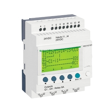 Zelio Logic SR2/SR3 Schneider Electric Smart relays for simple automation systems from 10 to 40 I/Os