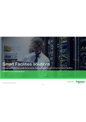 Smart Facilities Server Rooms Management