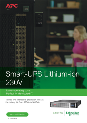 Smart-UPS Lithium-ion short-depth UPS 230V
