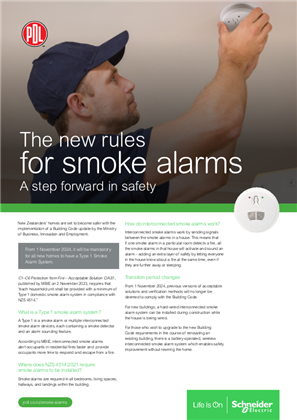 PDL, 755 series smoke alarm specifications flyer