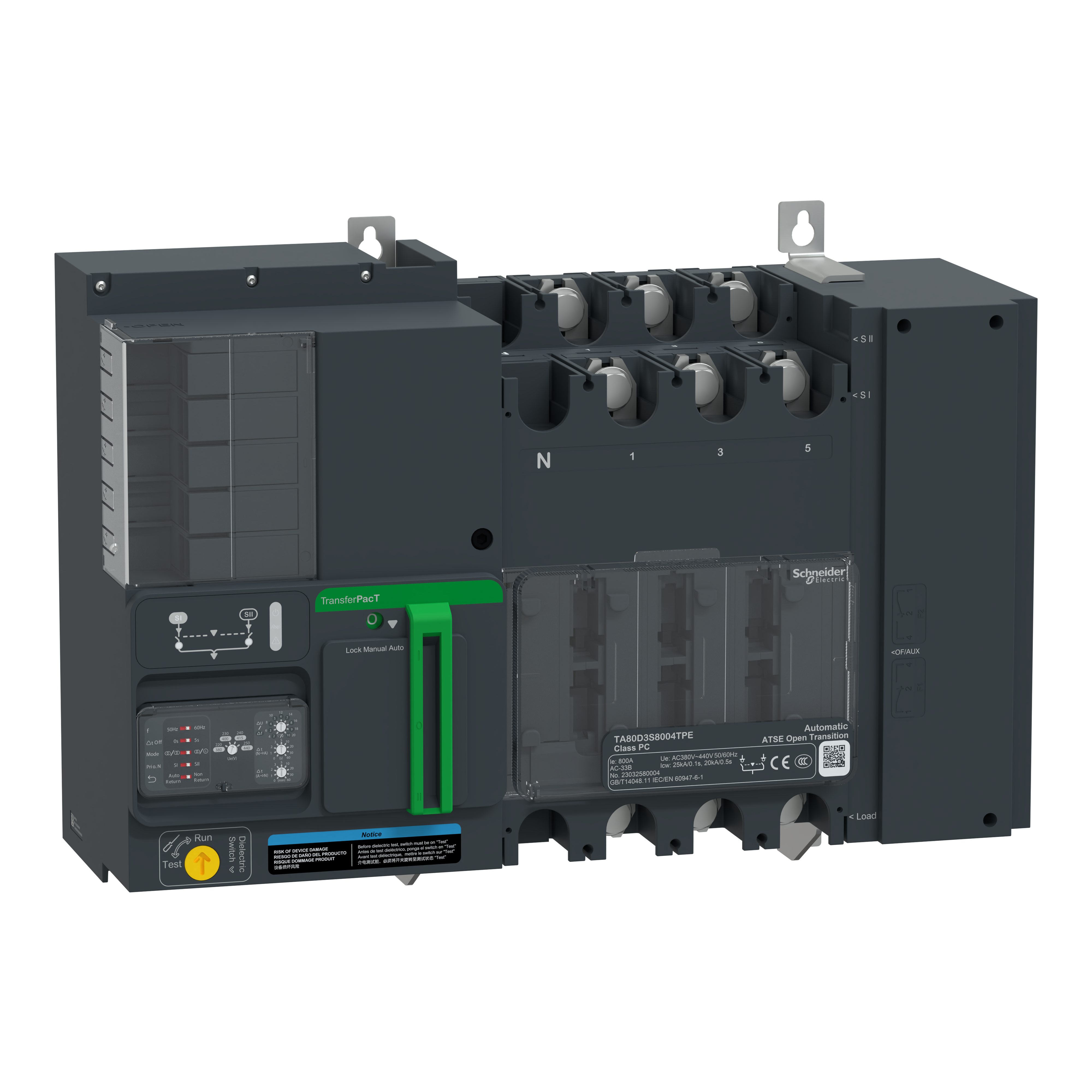 TA800  800A 3P COMMUT 400V