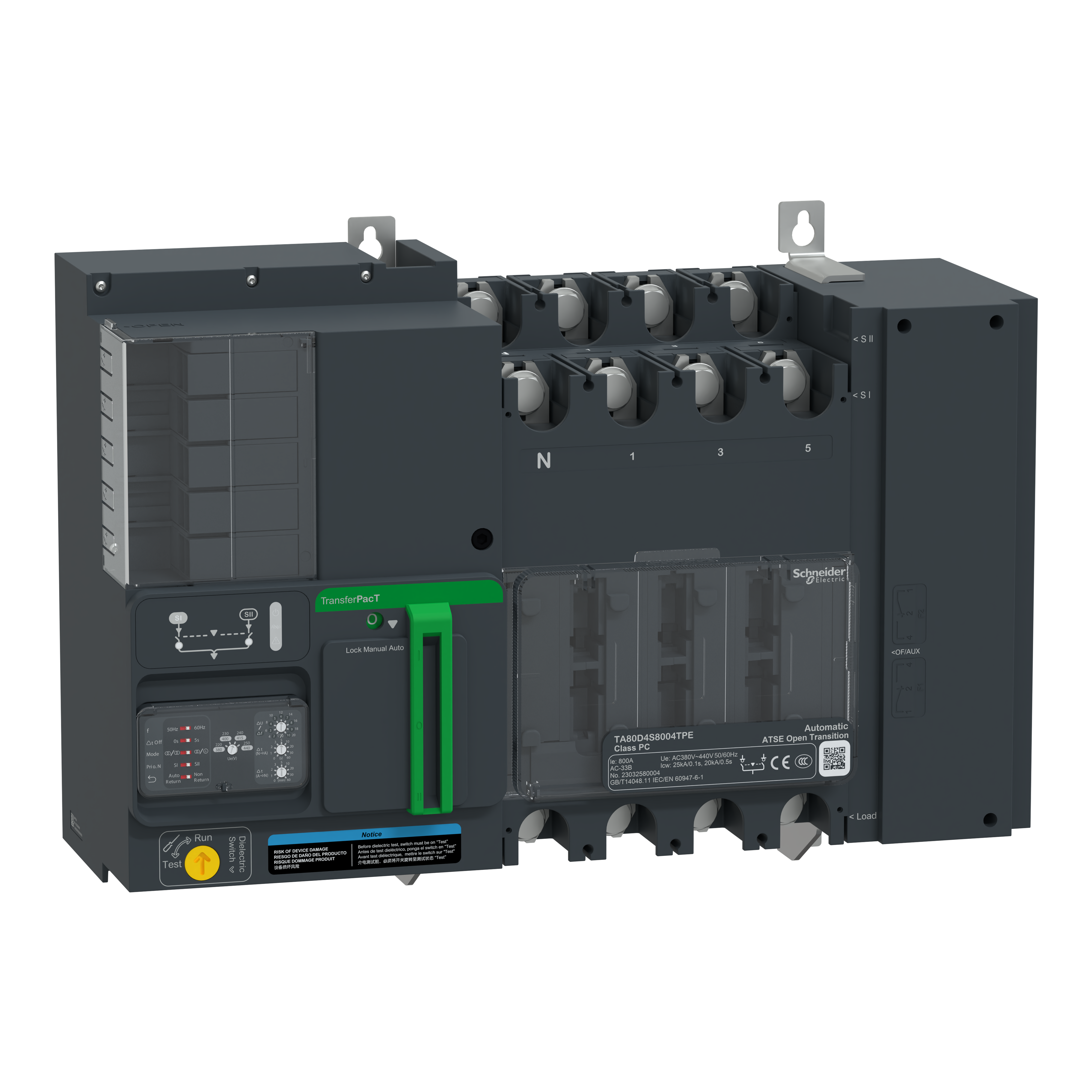 TA800  800A 4P COMMUT 400V