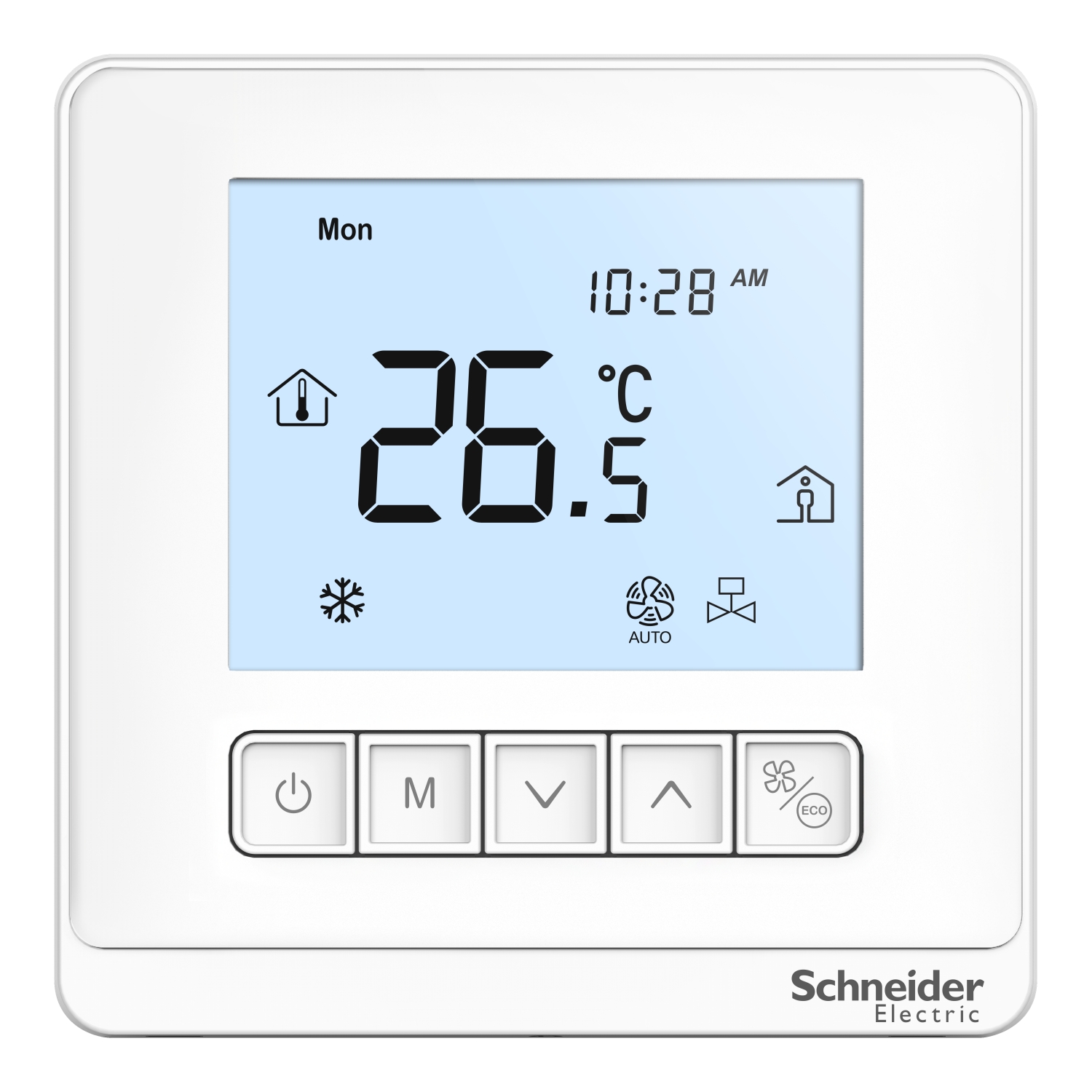 TC903-3A4LA - Thermostat, Spacelogic, fan coil on/off, standalone 