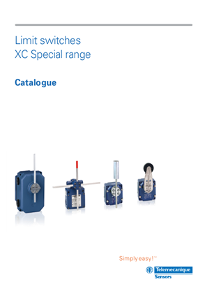 Catalogue Limit switches XC Special range English 02/2023