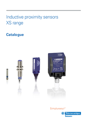 Catalogue Inductive proximity sensors XS range