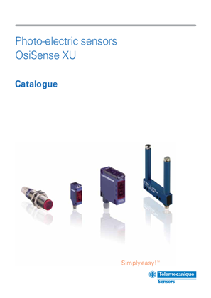 Photo-electric sensors XU range