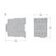 D3N 3P contactor 32A 230V 50/60Hz 1NO- TI