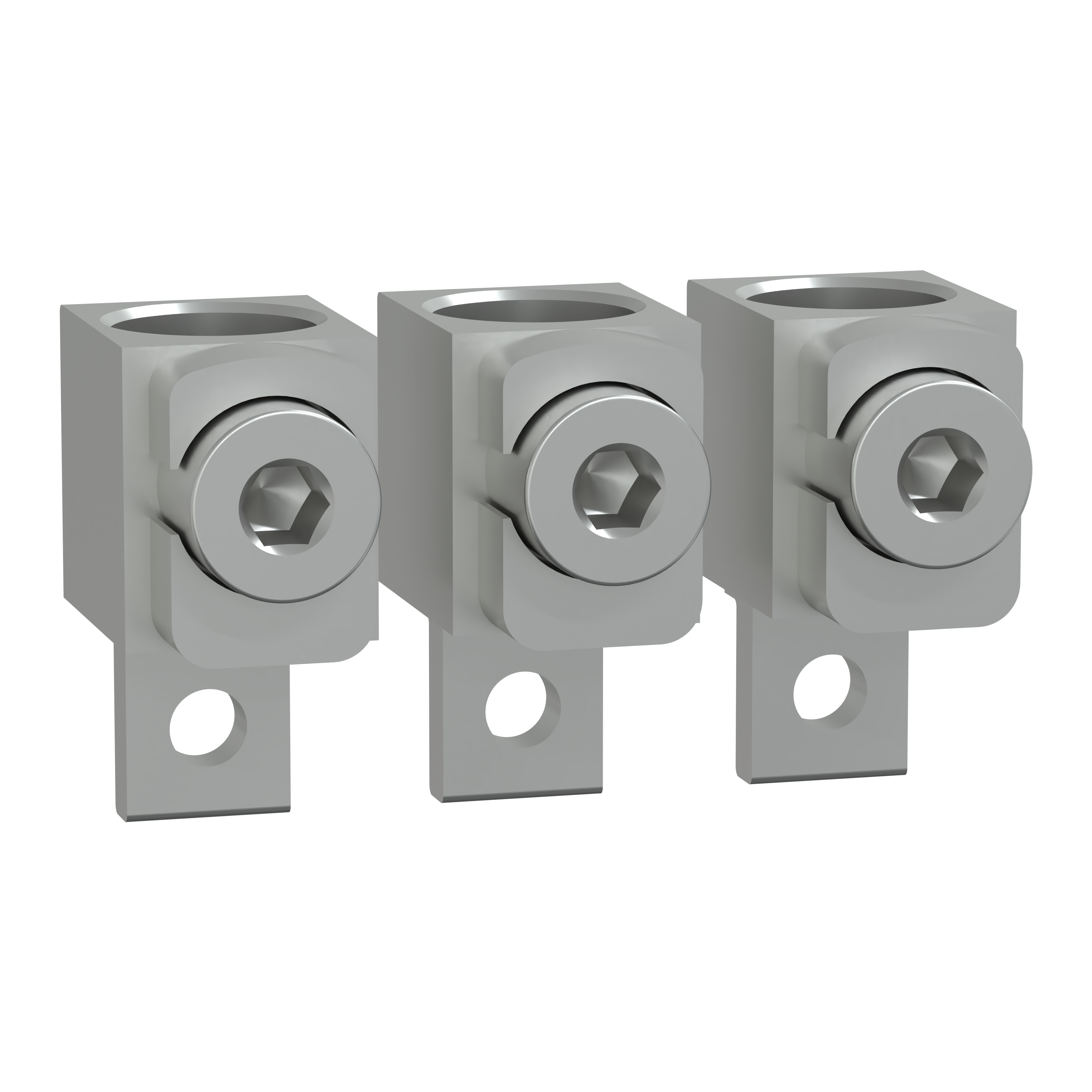 Lot bornes Alu 240mm²  – 3P